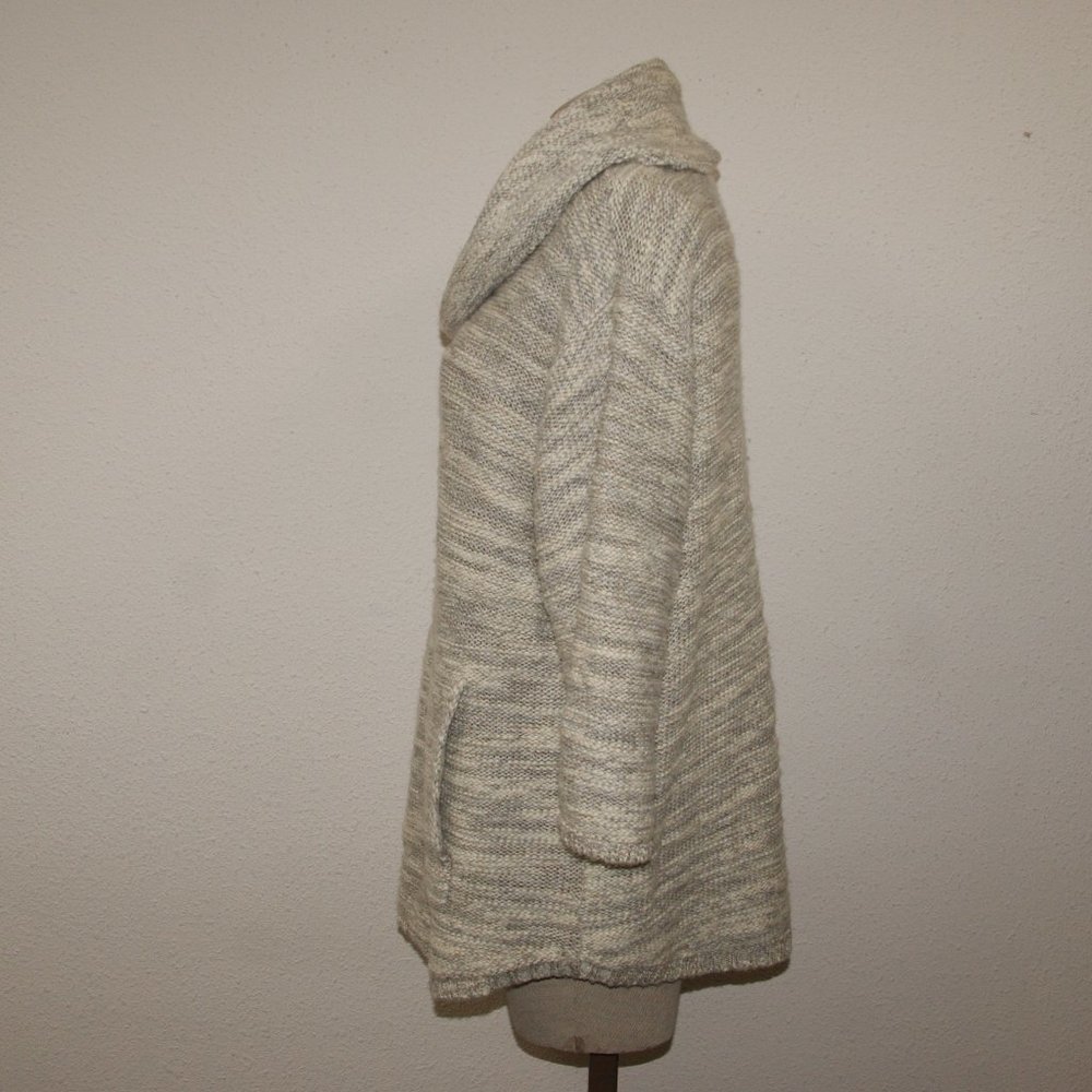 PURE J.JILL Marled Chunky Knit Cowl Sweater sz M - Picture 6 of 11